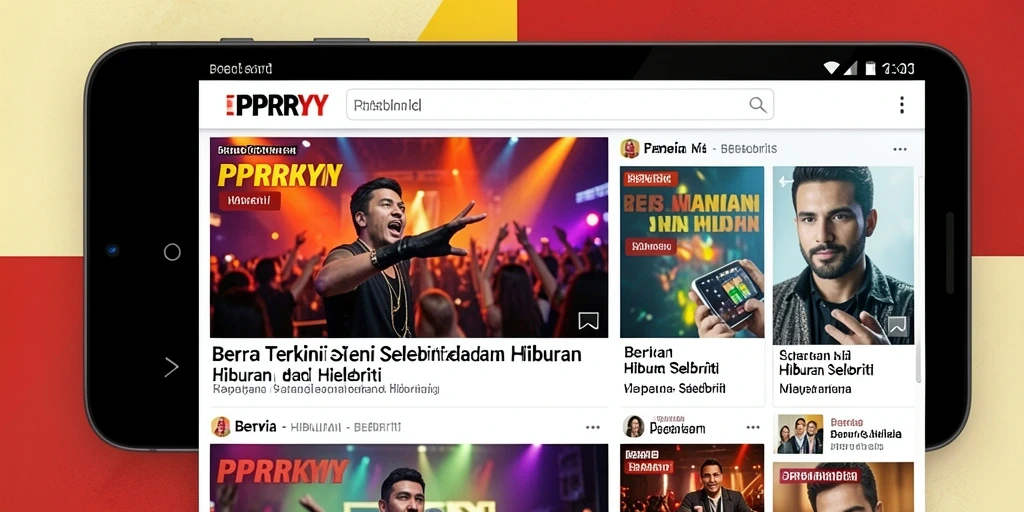 Tampilan antarmuka aplikasi PPRRYY yang menarik dan informatif.